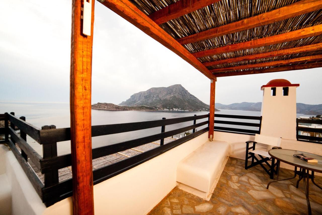 Aparthotel Blue Dawn Kalymnos Myrties Exterior foto