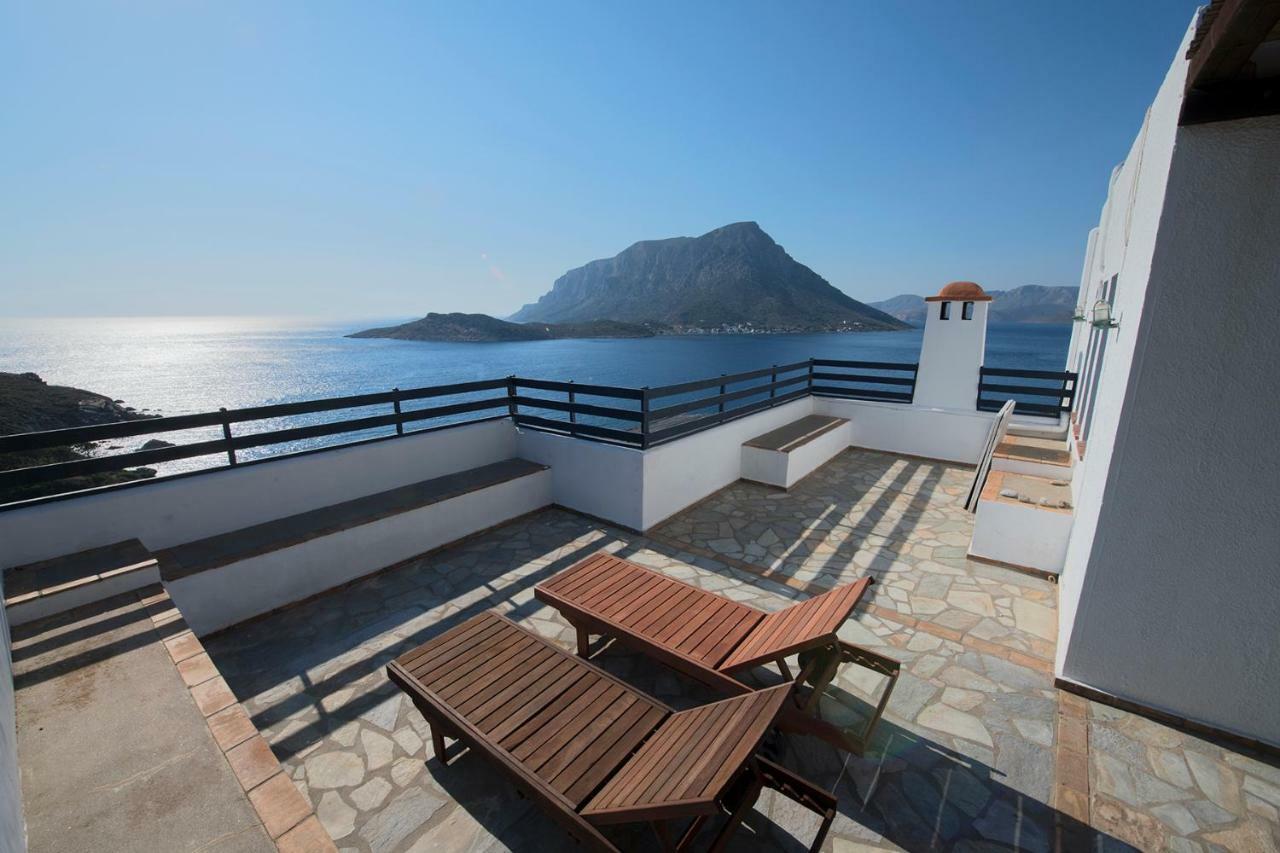 Aparthotel Blue Dawn Kalymnos Myrties Exterior foto